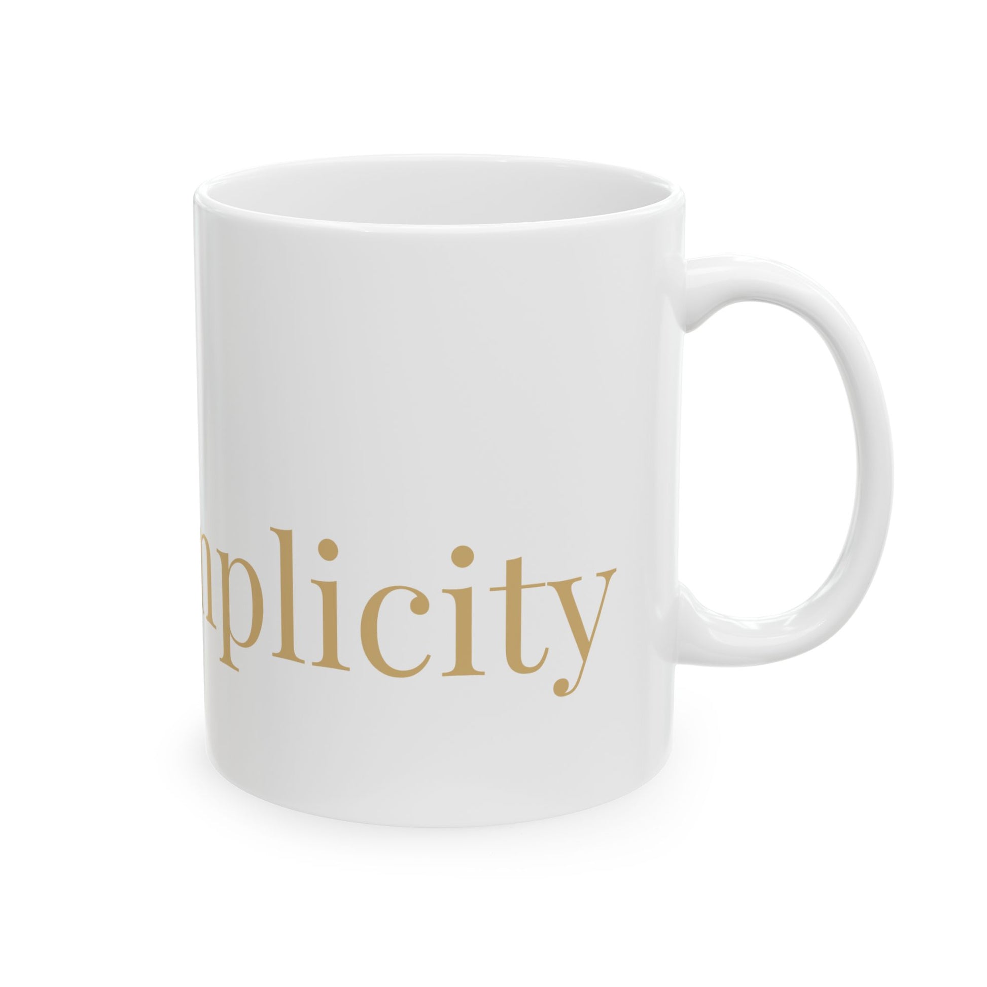 Classic "Coastal Simplicity" Mug