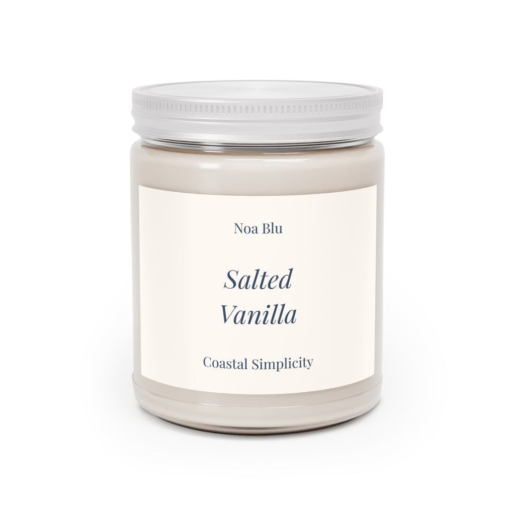 Salted Vanilla Scented Candle