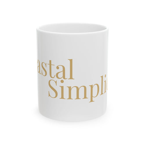 Classic "Coastal Simplicity" Mug