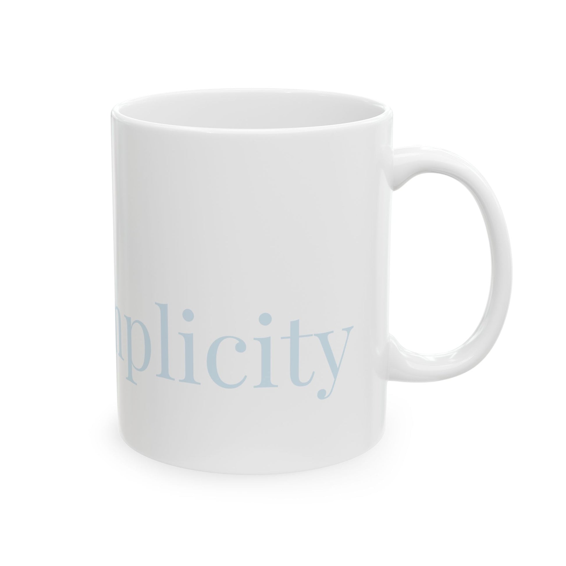 Classic "Coastal Simplicity" Mug