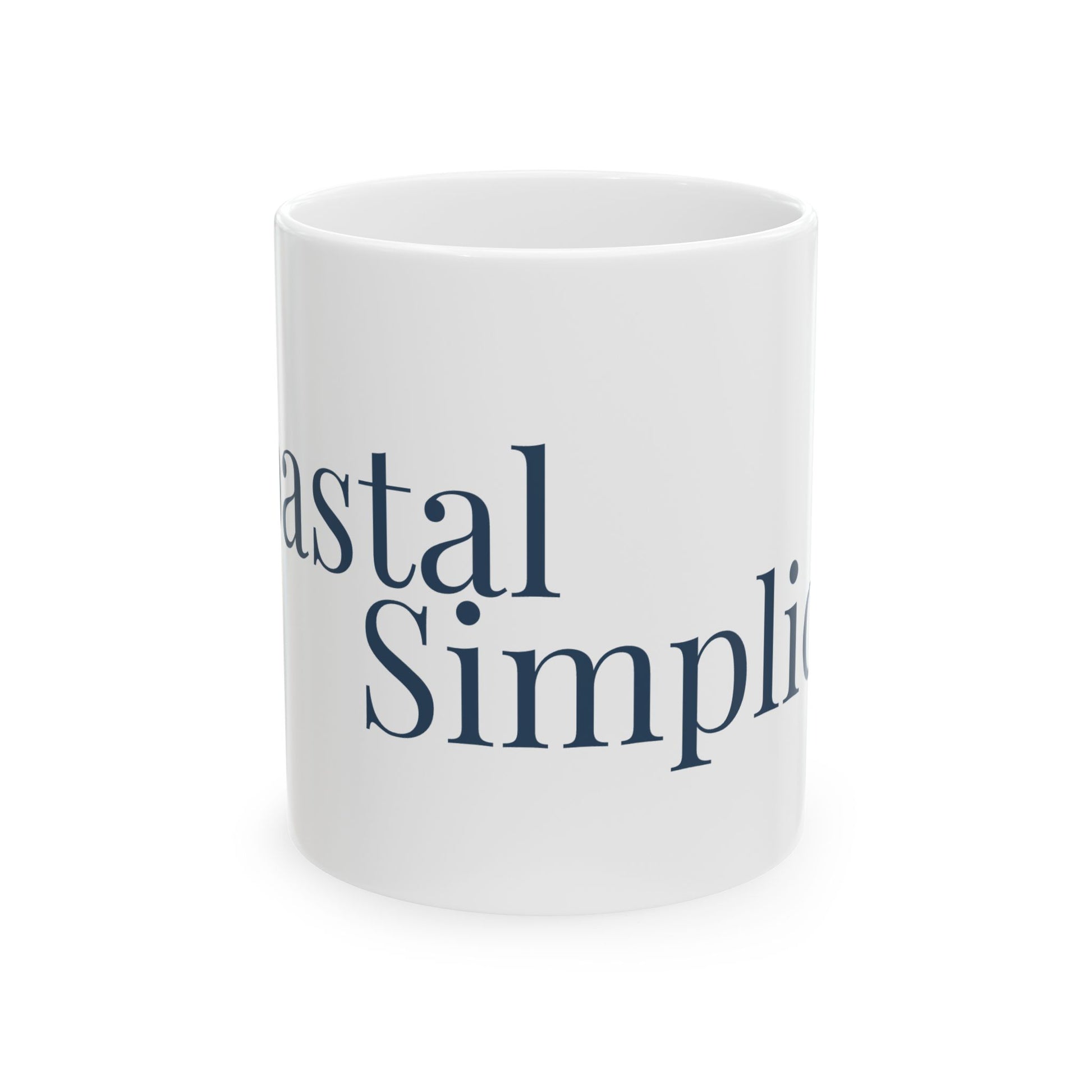 Classic "Coastal Simplicity" Mug