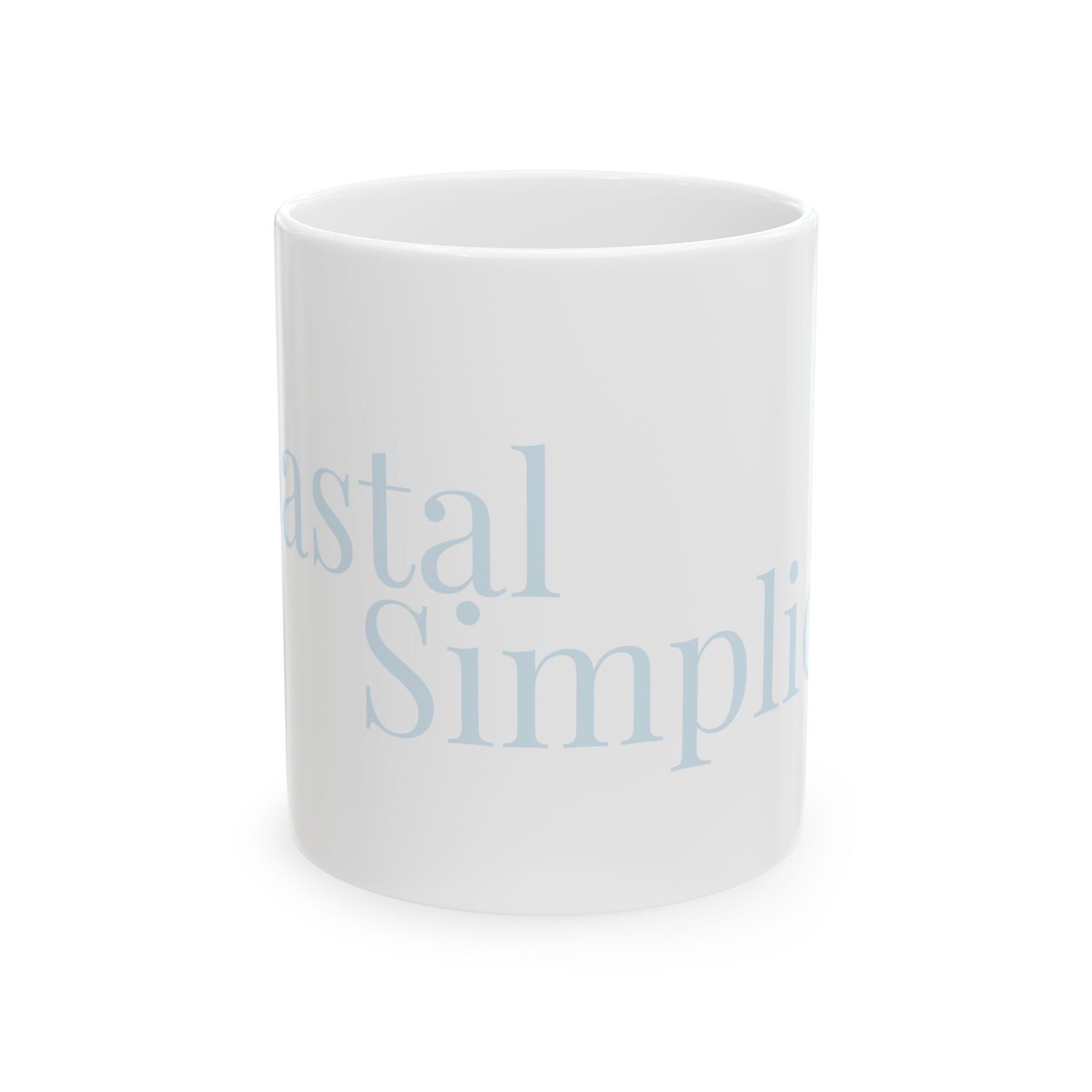 Classic "Coastal Simplicity" Mug