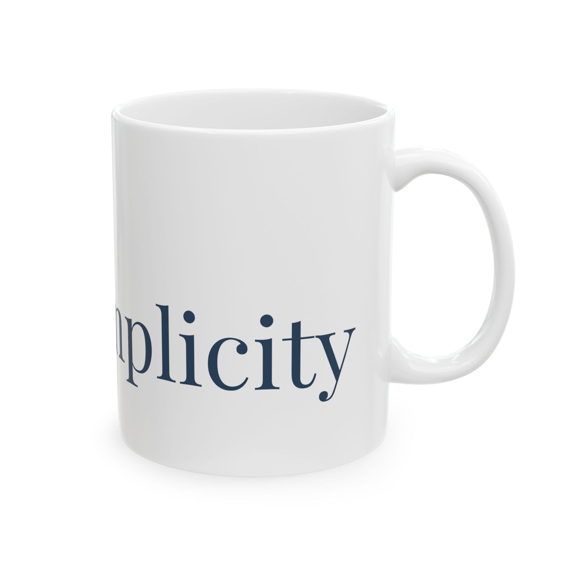 Classic "Coastal Simplicity" Mug
